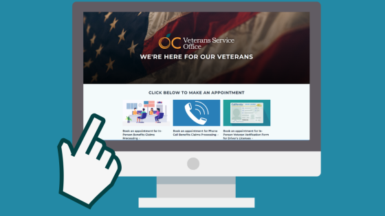 Computer Monitor with screenshot of VSO homepage